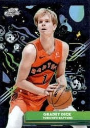 2025-26 Topps Cosmic Chrome Base Set Gradey Dick #93 card