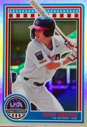 2025 Panini Stars & Stripes Base Set Grady Emerson #87 card