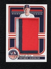 Grady Emerson 2025 Panini Stars & Stripes Jumbo Material Jersey Prime card