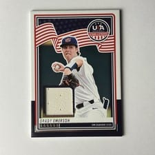 2025 Panini Stars & Stripes USA Materials Grady Emerson #USA-GE card