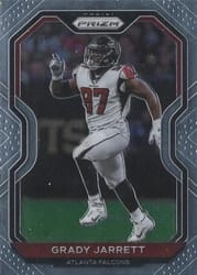 2020 Panini Prizm Base Set Grady Jarrett #231 card