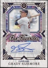2025 Panini Boys of Summer Fan Favorite Signatures Grady Sizemore #2 card