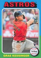 2024 Topps Heritage Mini Base Set Grae Kessinger #291 card
