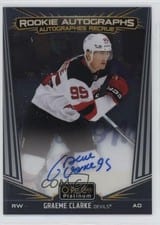 2024-25 O-Pee-Chee Platinum Rookie Autographs Graeme Clarke #R-GC card
