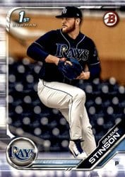2019 Bowman Draft Base Set Graeme Stinson #BD-116 card