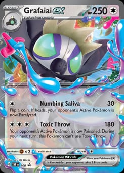 Scarlet & Violet Black Star Promos Grafaiai ex #100 card