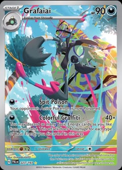 Paldea Evolved Grafaiai #223 card