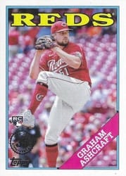 2023 Topps 1988 Topps Baseball (Series 1) Graham Ashcraft #T88-29 card