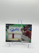 2023 Topps Inception Autograph Patch Cards Graham Ashcraft #IAP-GAS card