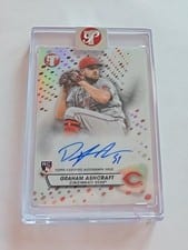 2023 Topps Pristine Autographs Graham Ashcraft #PA-GA card