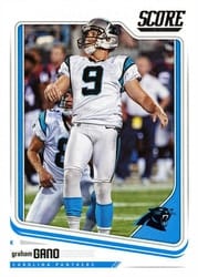 2018 Score Base Set Graham Gano #52 card