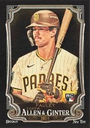 2024 Topps Allen & Ginter X Base Set Graham Pauley #258 card