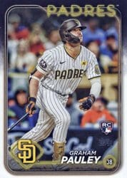 2024 Topps Update Base Set Graham Pauley #US84 card
