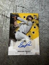 2024 Topps Update Baseball Stars Autographs Graham Pauley #BSAU-GP card