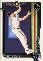 2025 Topps Update Base Set Graham Pauley #US188 card