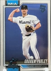 2026 Topps Base Set Graham Pauley #434 card