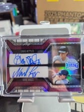 2025 Leaf Bronx Legacy Dual Autographs Graig Nettles / Wade Boggs #DA-7 card