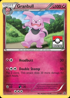 Kalos Starter Set Granbull #23 card