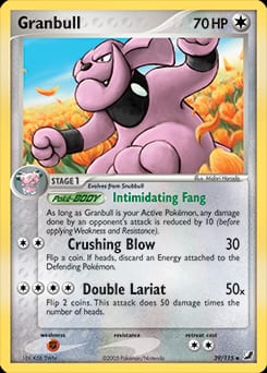 Unseen Forces Granbull #39 card
