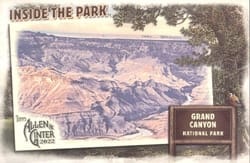 2022 Topps Allen & Ginter Inside the Park Boxloaders Grand Canyon National Park #ITPB-11 card