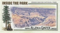 2022 Topps Allen & Ginter Mini Inside the Park Grand Canyon National Park #ITP-11 card