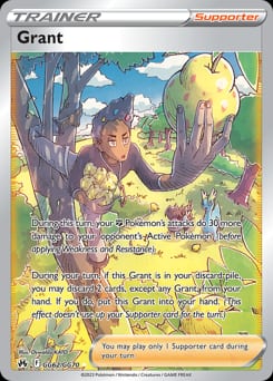 Crown Zenith Galarian Gallery Grant #GG62 card