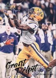 2020 Panini Luminance Base Set Grant Delpit #122 card