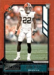 2020 Panini Playbook Base Set Grant Delpit #184 card