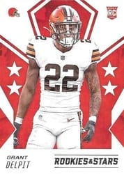 2020 Panini Rookies & Stars Base Set Grant Delpit #146 card