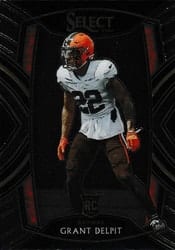 2020 Panini Select Base Set Grant Delpit #294 card