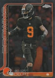 2025 Topps Chrome Base Set Grant Delpit #66 card