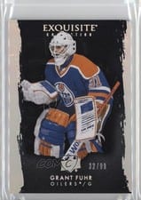 2023-24 Upper Deck The Cup 2023-24 Exquisite Collection Black - Legends Grant Fuhr #EB-GF card