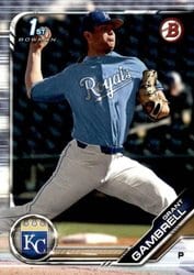 2019 Bowman Draft Base Set Grant Gambrell #BD-138 card