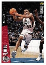 1996-97 Collector's Choice Base Set Grant Hill #240 card