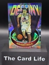 1997 Topps Chrome Destiny Grant Hill #D1 card