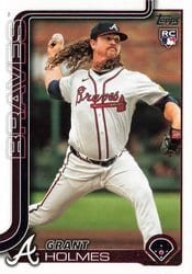 2025 Topps Base Set Grant Holmes #414 card