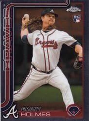 2025 Topps Chrome Base Set Grant Holmes #169 card