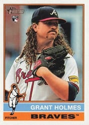 2025 Topps Heritage Base Set Grant Holmes #22 card