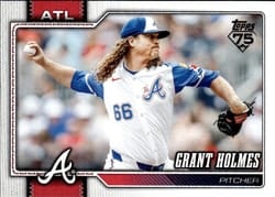 2026 Topps Base Set Grant Holmes #182 card