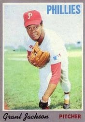 1970 Topps Base Set Grant Jackson #6 card
