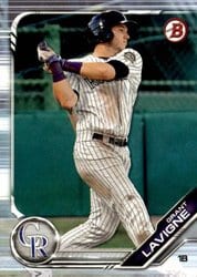 2019 Bowman Draft Base Set Grant Lavigne #BD-188 card