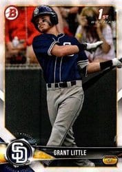 2018 Bowman Draft Base Set Grant Little #BD-110 card