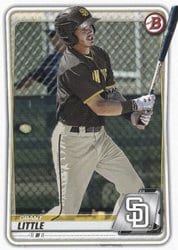 2020 Bowman Prospects Grant Little #BP-133 card