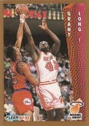 1992-93 Fleer Base Set Grant Long #118 card