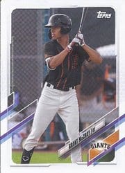 2021 Topps Pro Debut Base Set Grant McCray #PD-148 card