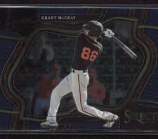 2023 Panini Select Grant McCray Blue #218 card