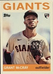 2025 Topps Archives Base Set Grant McCray #6 card