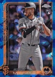 2025 Topps Chrome Sapphire Base Set Grant McCray #116 card