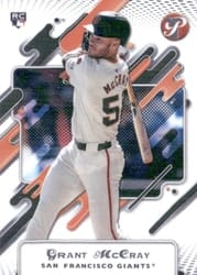 2025 Topps Pristine Base Set Grant McCray #238 card