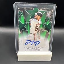 2025 Topps Update Baseball Stars Autographs Grant McCray #BSAU-GM card
